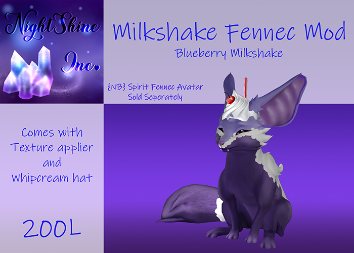 Blueberry Milkshake Fennec(Boxed)