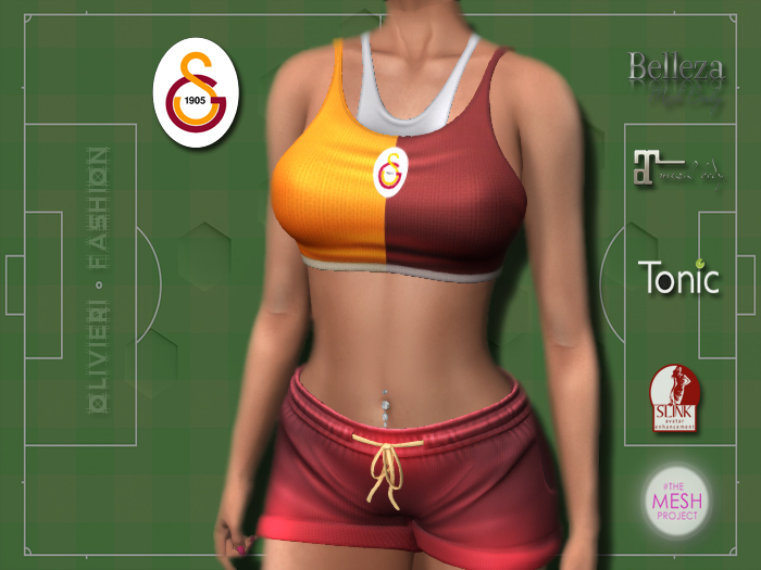 GALATASARAY - TANK TOP & SHORTS