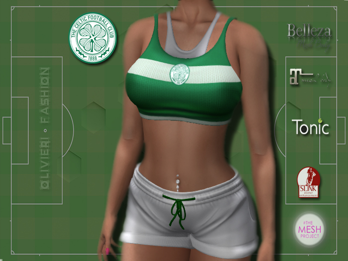 CELTIC - TANK TOP & SHORTS