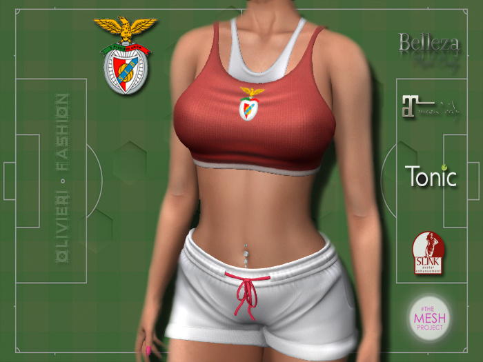 BENFICA - TANK TOP & SHORTS