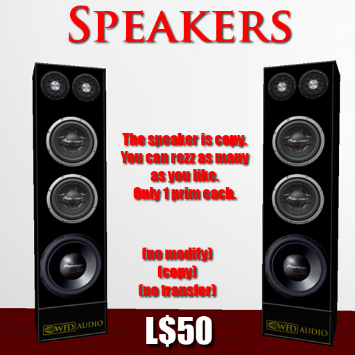 [WFD] Speakers (BOX)