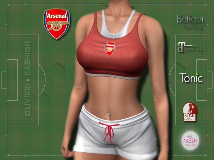 ARSENAL - TANK TOP & SHORTS