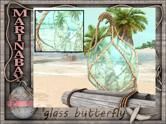 glass butterfly-
