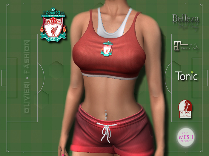 LIVERPOOL - 01 - TANK TOP & SHORTS