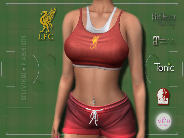 LIVERPOOL - 02 - TANK TOP & SHORTS