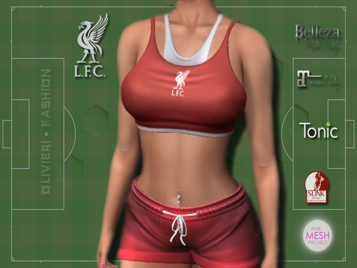 LIVERPOOL - 03 - TANK TOP & SHORTS