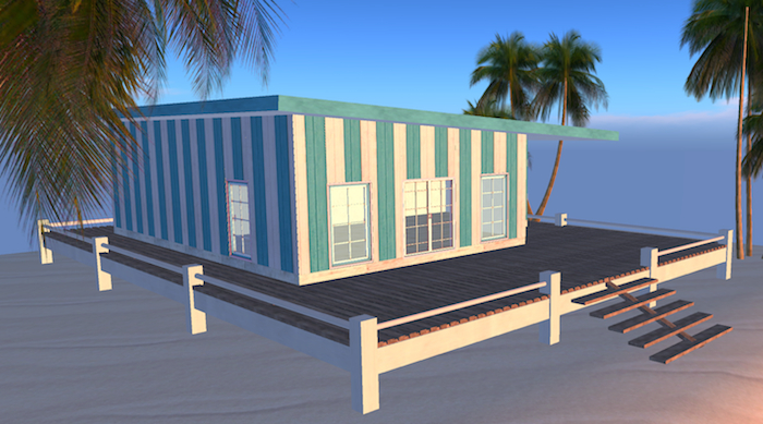 beach shack (add and touch to unpack)