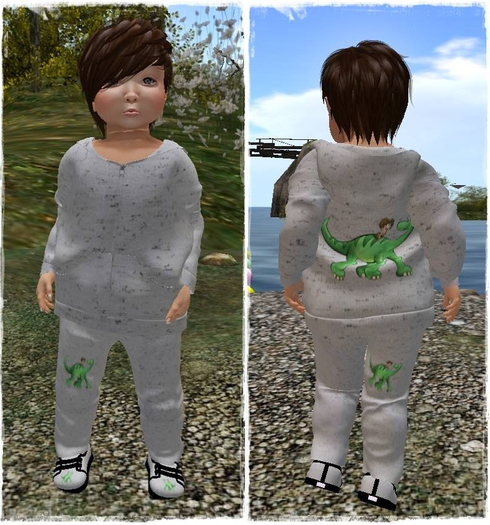 TD BABY SPORTSET - DINO RIDE