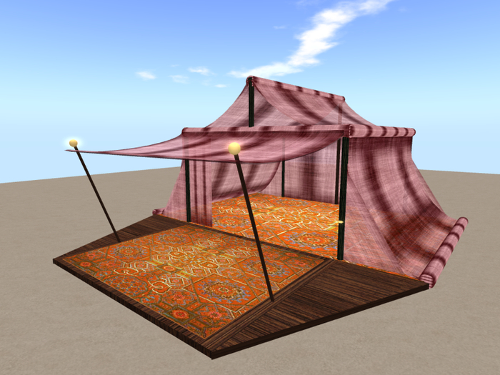 DESERT TENT marron