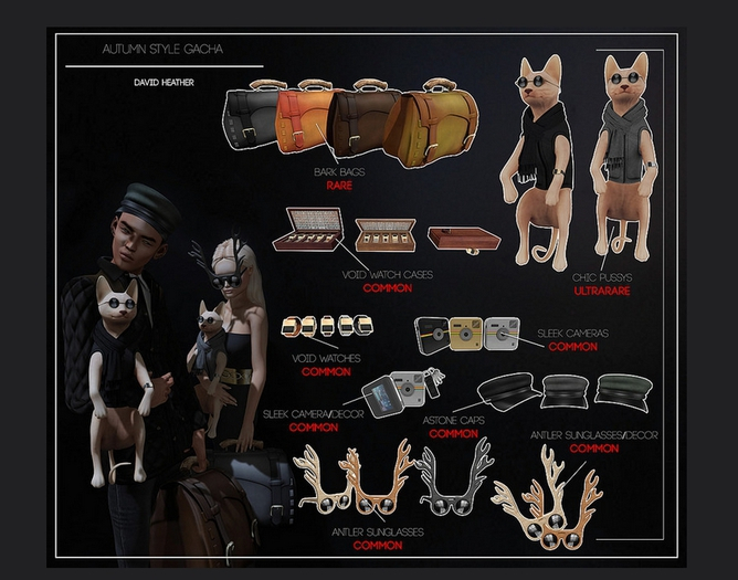 -David Heather-Bark Bag/Pumpkin RARE