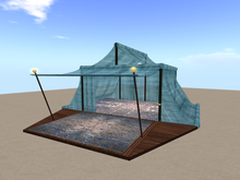 DESERT TENT acquamarine