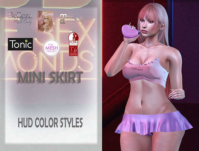 J.C Mini Skirt Home  HUD COLOR STYLES