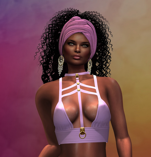 Pink Sub Collar Top MAITREYA