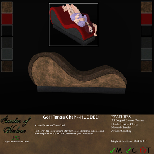 GoH Tantra Chair (Single) Delivery HUD