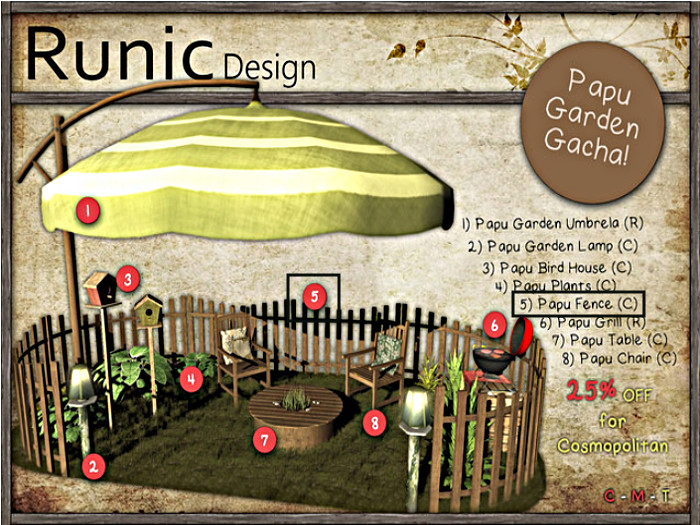 Runic Design: PAPU Fence
