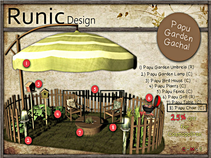 Runic Design: PAPU Garden Chairs