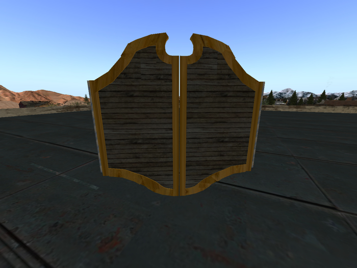 saloon door set