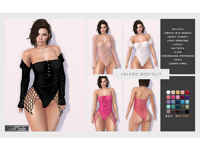 [WellMade] Valerie Bodysuit