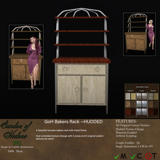 GoH Bakers Rack (Cuddle)