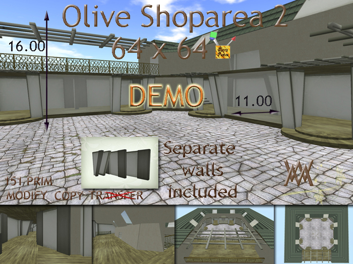 PREFAB Olive Shoparea 2 by Wild Motley DEMO