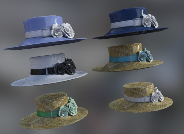 !O.F! Hat Flowers  18 colors Gift