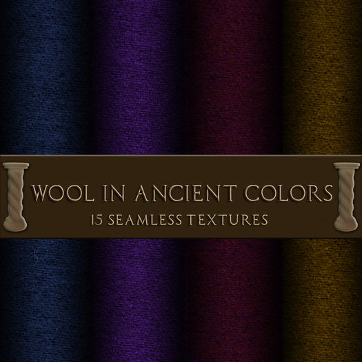 ~TTT~ Wool Fabric In Ancient Colors
