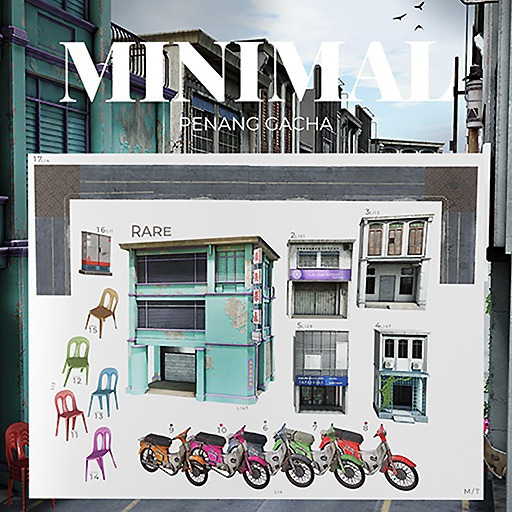 MINIMAL - Penang Chair Pink -14-