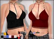 .:S&B:. Halter Top Alaina Laced Fatpack