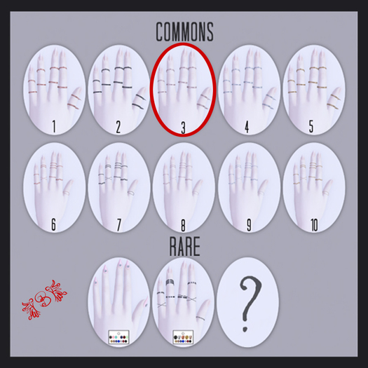 3. Ama. : Rose Spiked Rings {Vista}