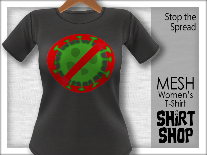 =ShirtShop= Women's Stop the Spread T-Shirt