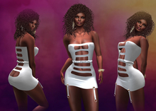 Mini Dress Lulu White MAITREYA