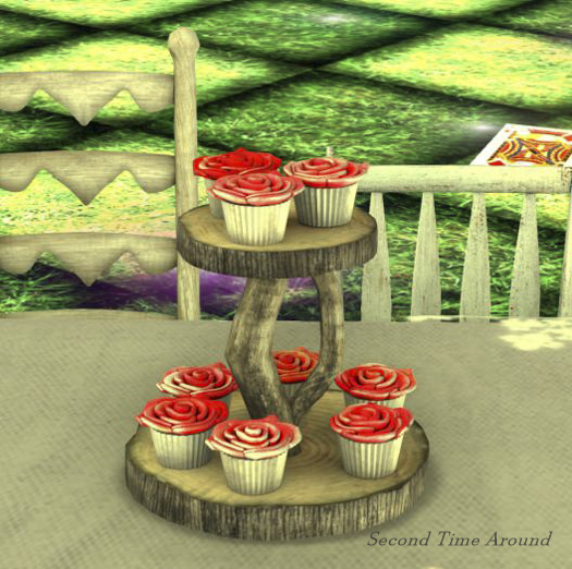 SPELL : Painted Cupcakes Roses