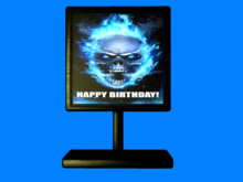 Skulls-Happy Birthday