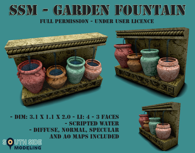SSM - Garden Fountain