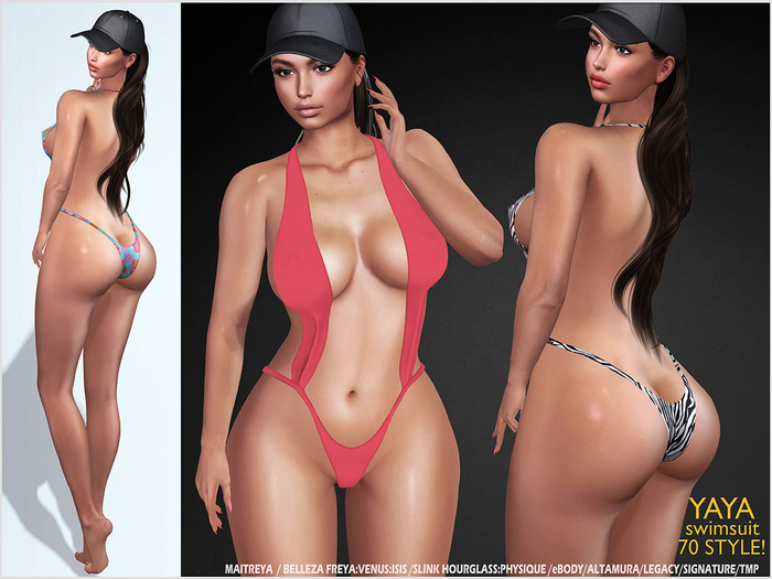 ★YAYA Swimsuit 70 Style!★