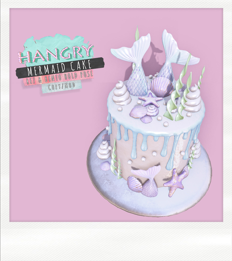 Hangry - Mermaid Cake - Blueberry