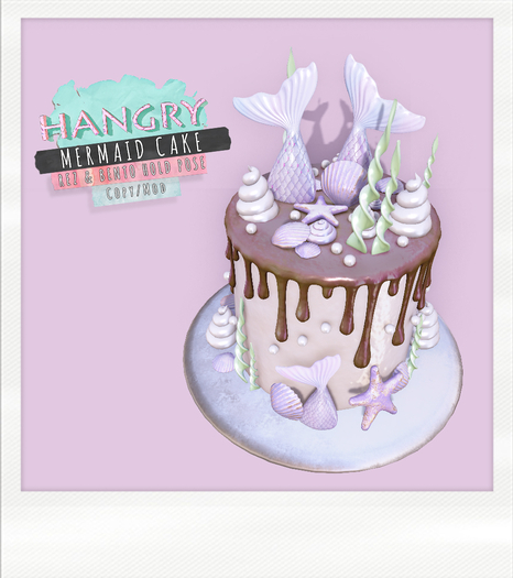 Hangry - Mermaid Cake - Chocolate