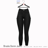Gaia - Brooke Denim Jeans BLACK