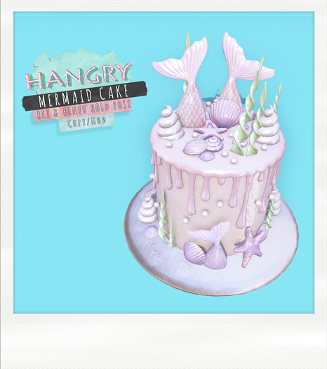 Hangry - Mermaid Cake - Cream