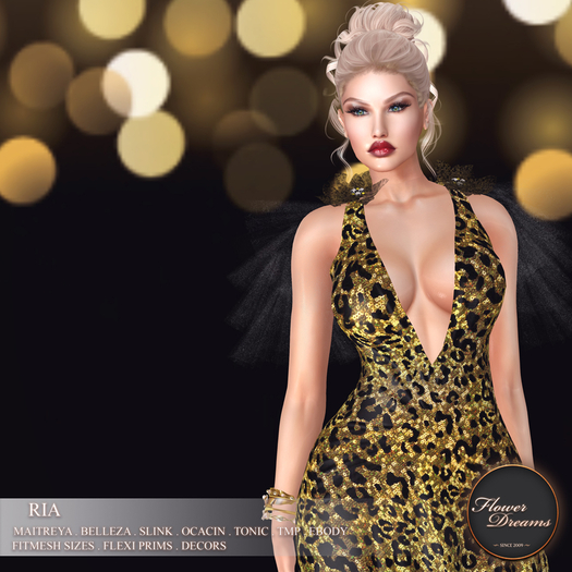 .:FlowerDreams:. Ria Gown - Goldenrod