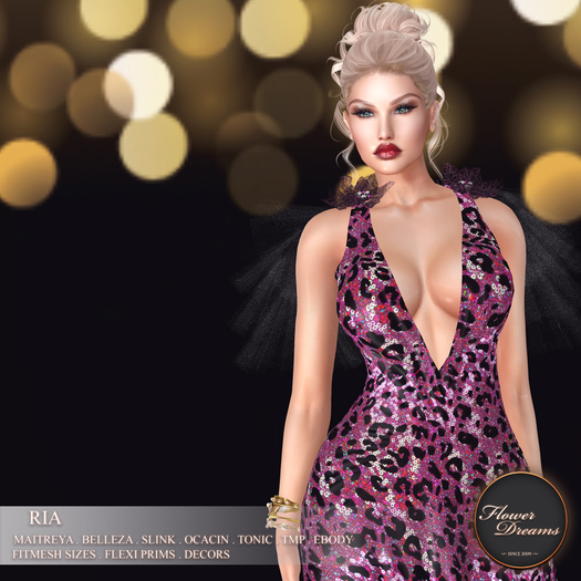 .:FlowerDreams:. Ria Gown - Violet