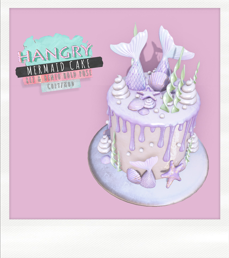 Hangry - Mermaid Cake - Grape