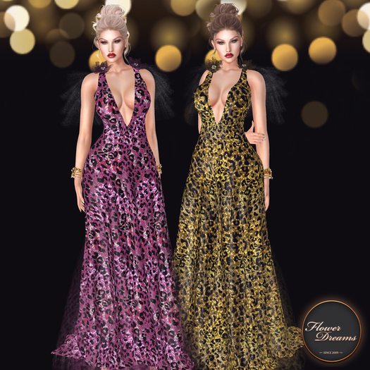 .:FlowerDreams:. Ria Gown Demos ( Leopards)