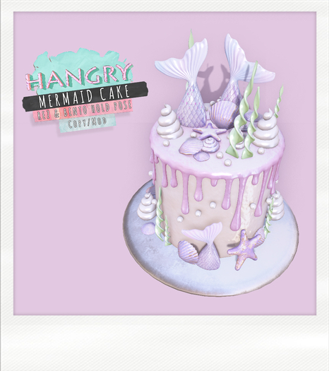Hangry - Mermaid Cake - Strawberry