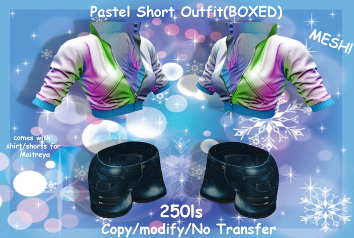 Pastel Short Outfit(BOXED)