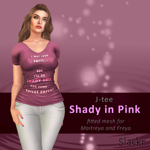 -Slackr - J Tee {Shady in Pink}