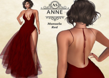 *AS* Manuela Gown Red