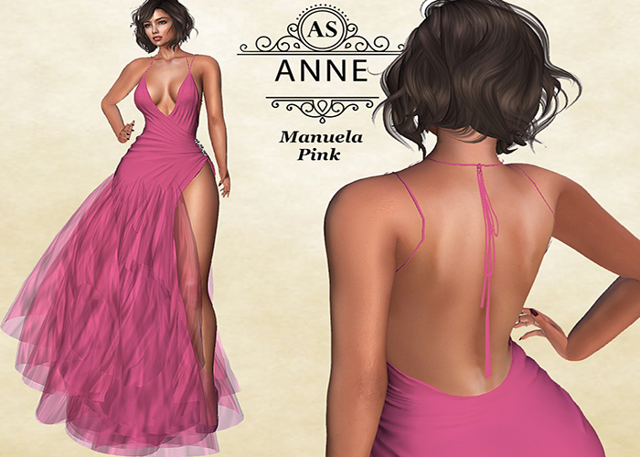 *AS* Manuela Gown Pink