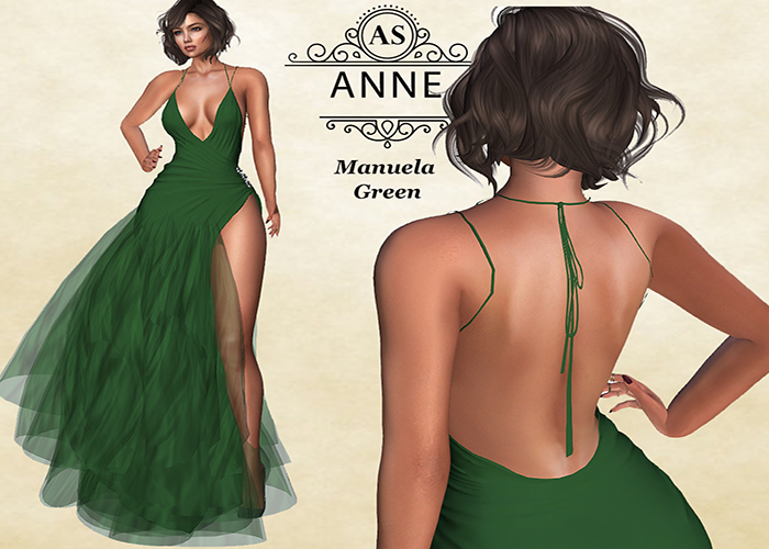 *AS* Manuela Gown Green