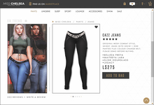 .miss chelsea. Cazz Jeans Black